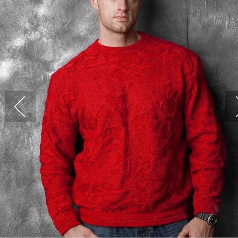 Coogi unisex crew neck sweater NWT